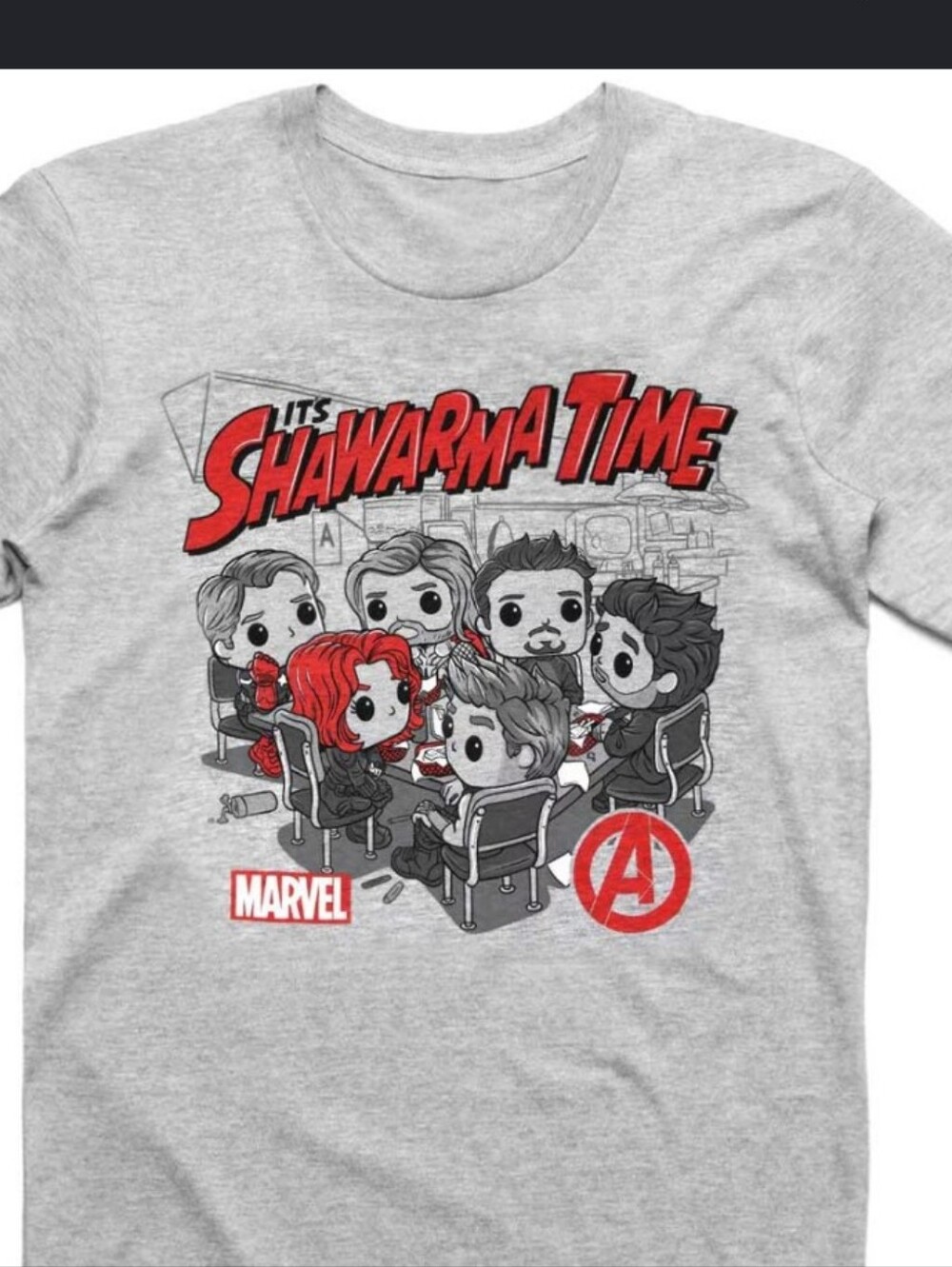 Mens Avengers Tshirt- Short Sleeve